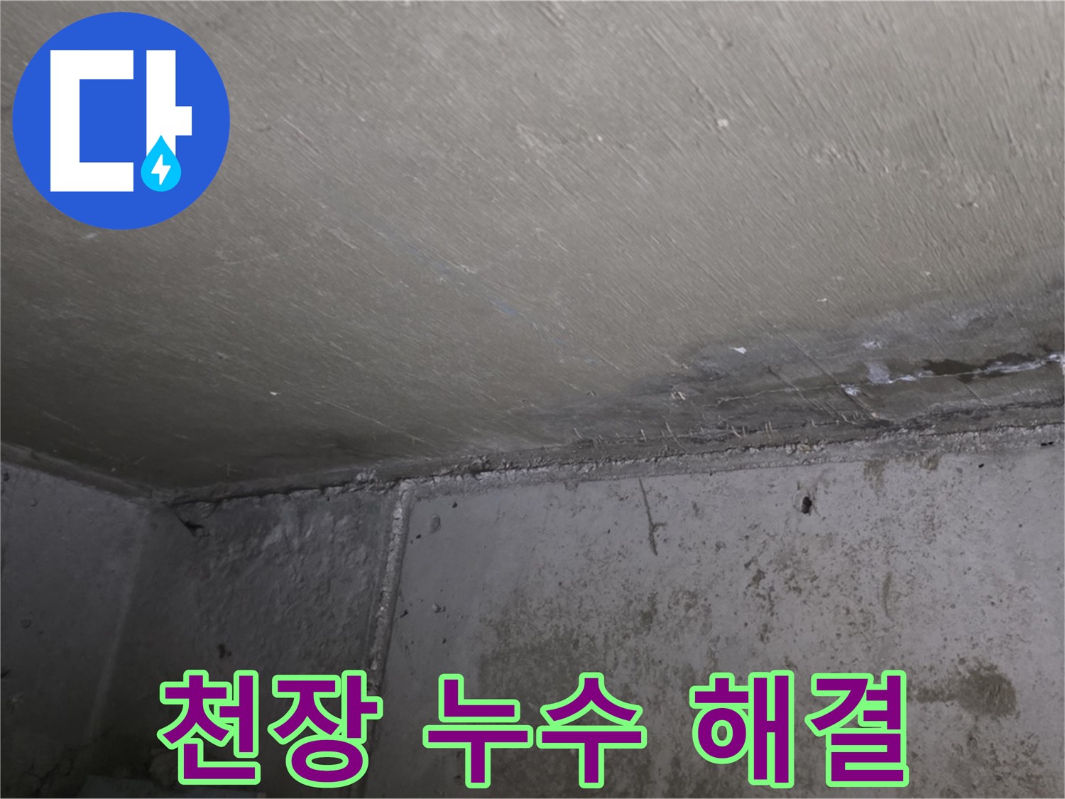 남양주 오남리 두산아파트 천장 누수 - 곰팡이 문제 해결