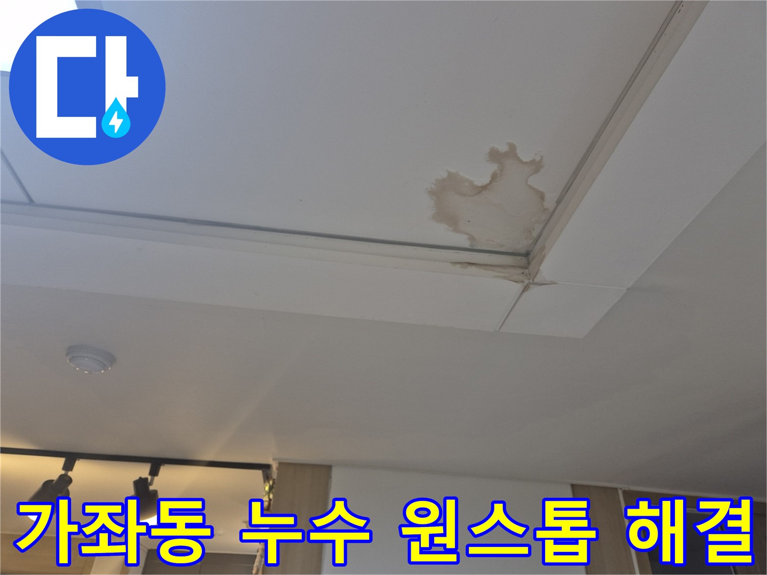 가좌동 천장 누수 - 누수 탐지부터 완벽한 시공까지 원스톱으로 해결