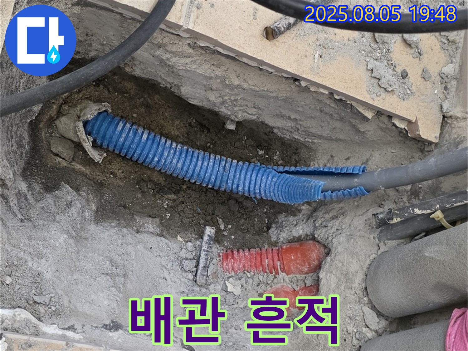양주 삼숭동 자이아파트 누수 - 복잡하게 얽힌 배관 속, 숨겨진 누수의 흔적을 찾고 있습니다.