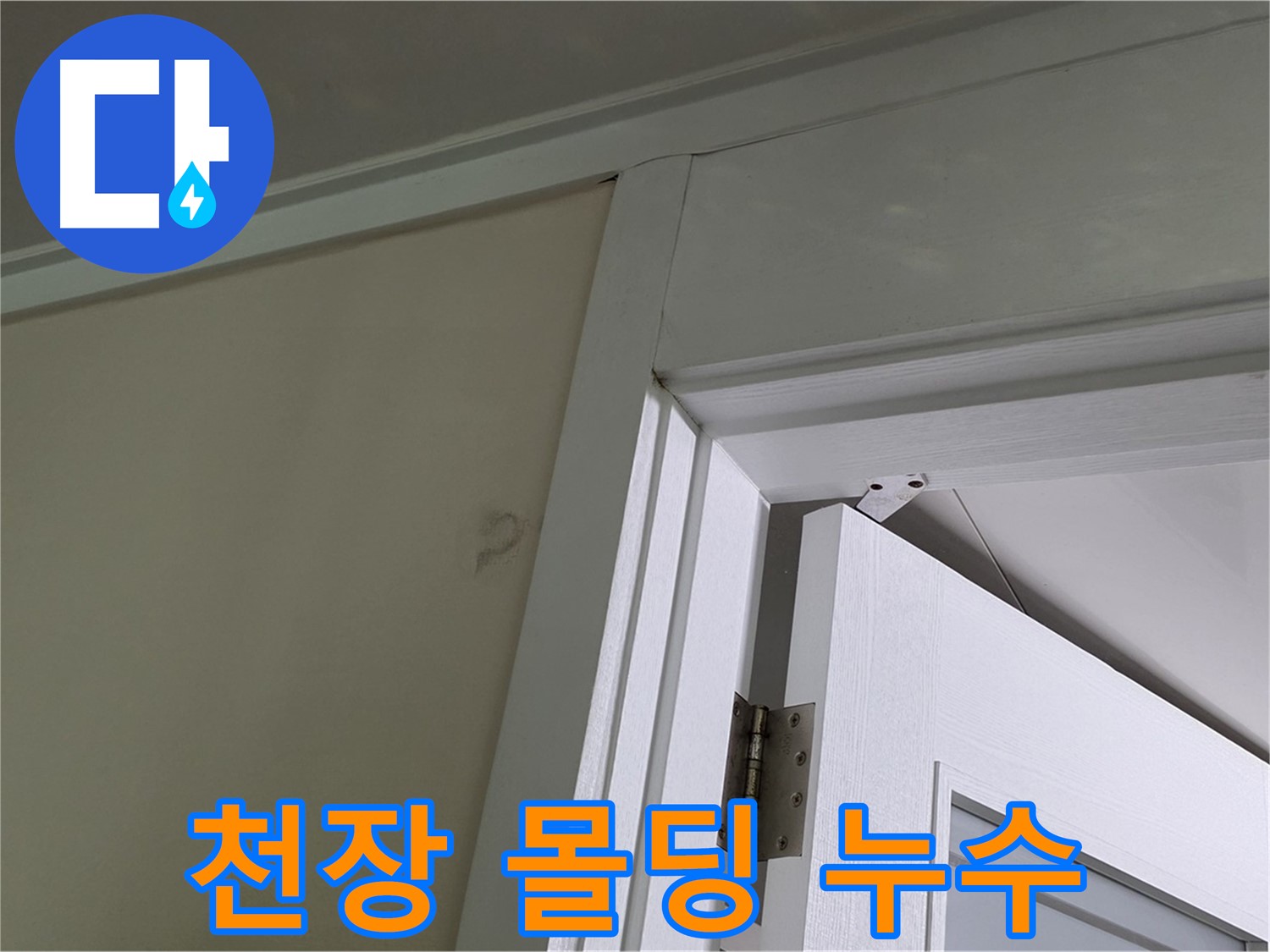분당 운중동 산운마을 아파트 - 천장 몰딩에서 발견된 누수, 꼼꼼한 점검으로 원인을 파악합니다.