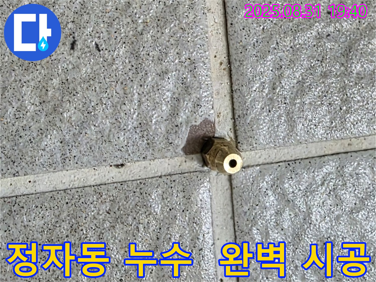 분당 정자동 누수 - 누수탐지부터 완벽 시공까지!