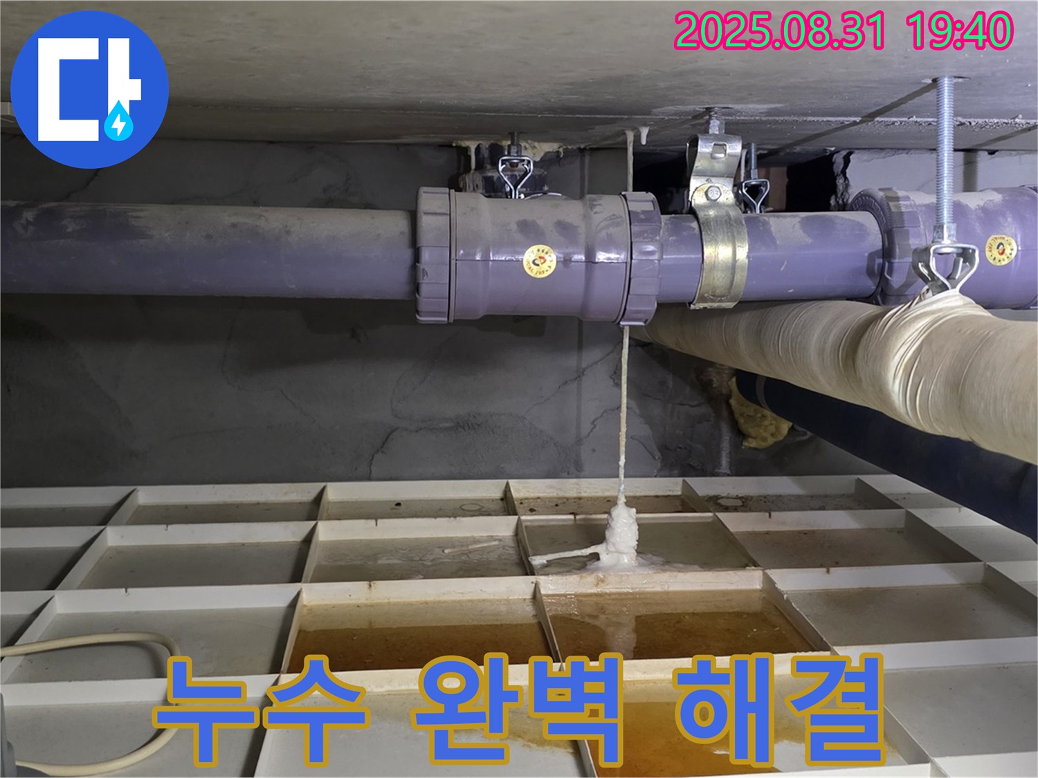 성남 분당구 산운로 누수 - 누수 문제 완벽하게 해결 완료