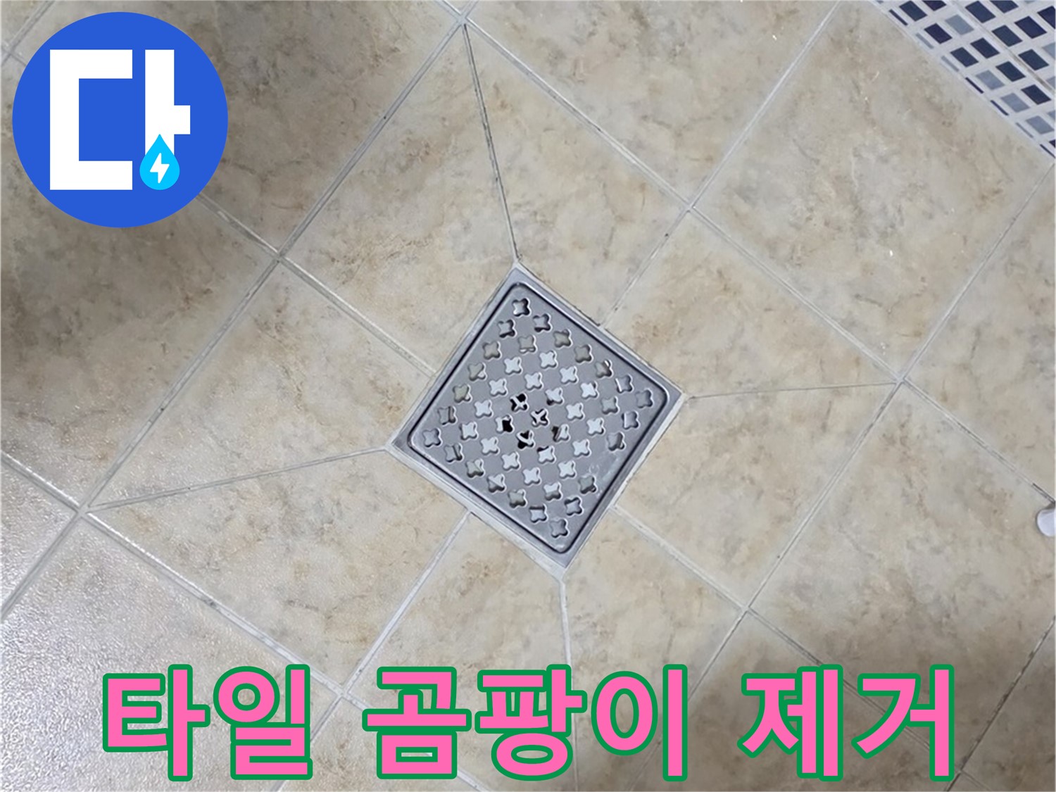 타일 곰팡이 - 항균 실리콘 시공