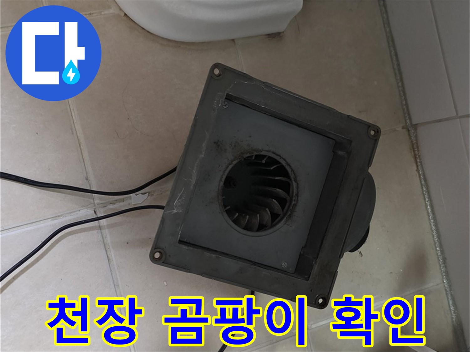 양주 누수 해결 - 서광아파트 천장 곰팡이 확인