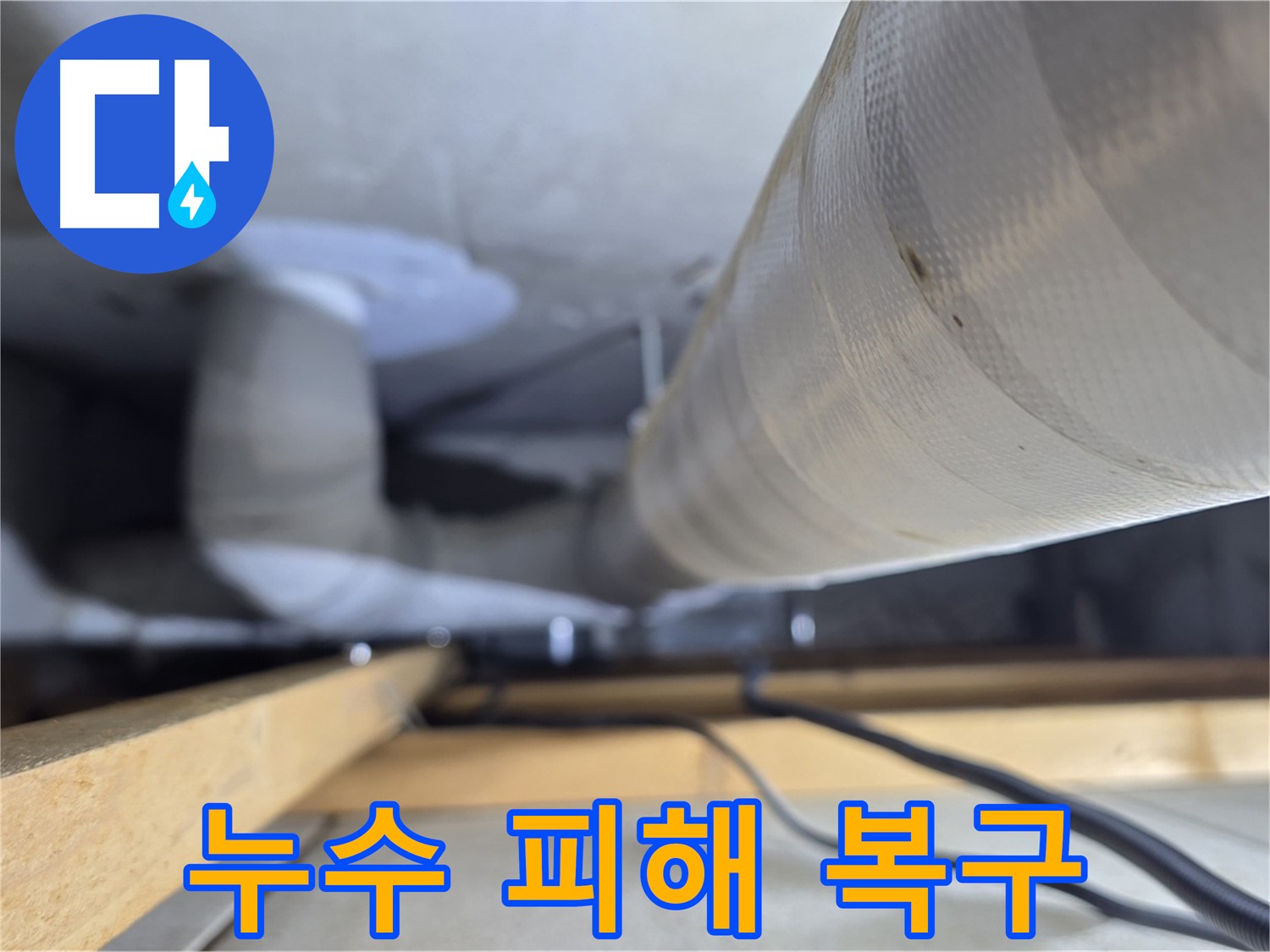 양주 서광아파트 누수 - 누수 피해 복구를 위한 도배 및 장판 시공