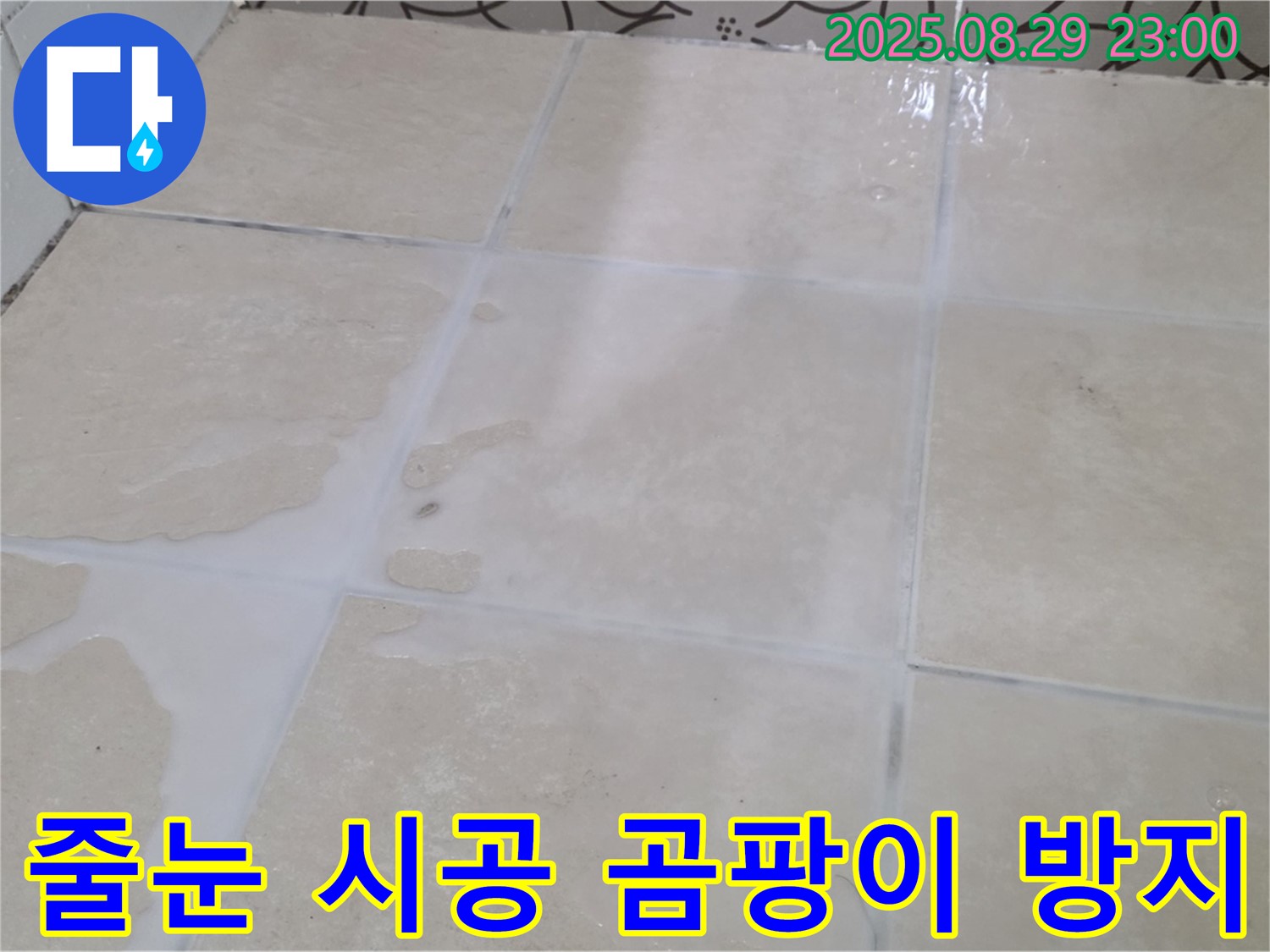 양주시 백석읍 서광아파트 욕실 - 줄눈 시공으로 곰팡이 걱정 해결