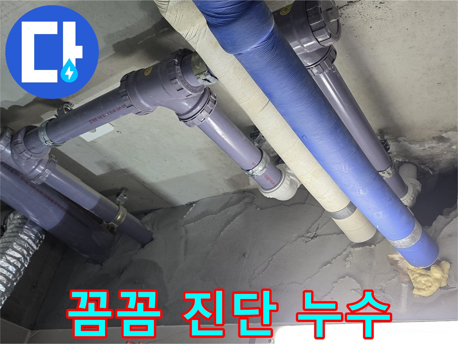 분당 누수 - 꼼꼼한 진단으로 숨어있는 누수까지 찾아냅니다
