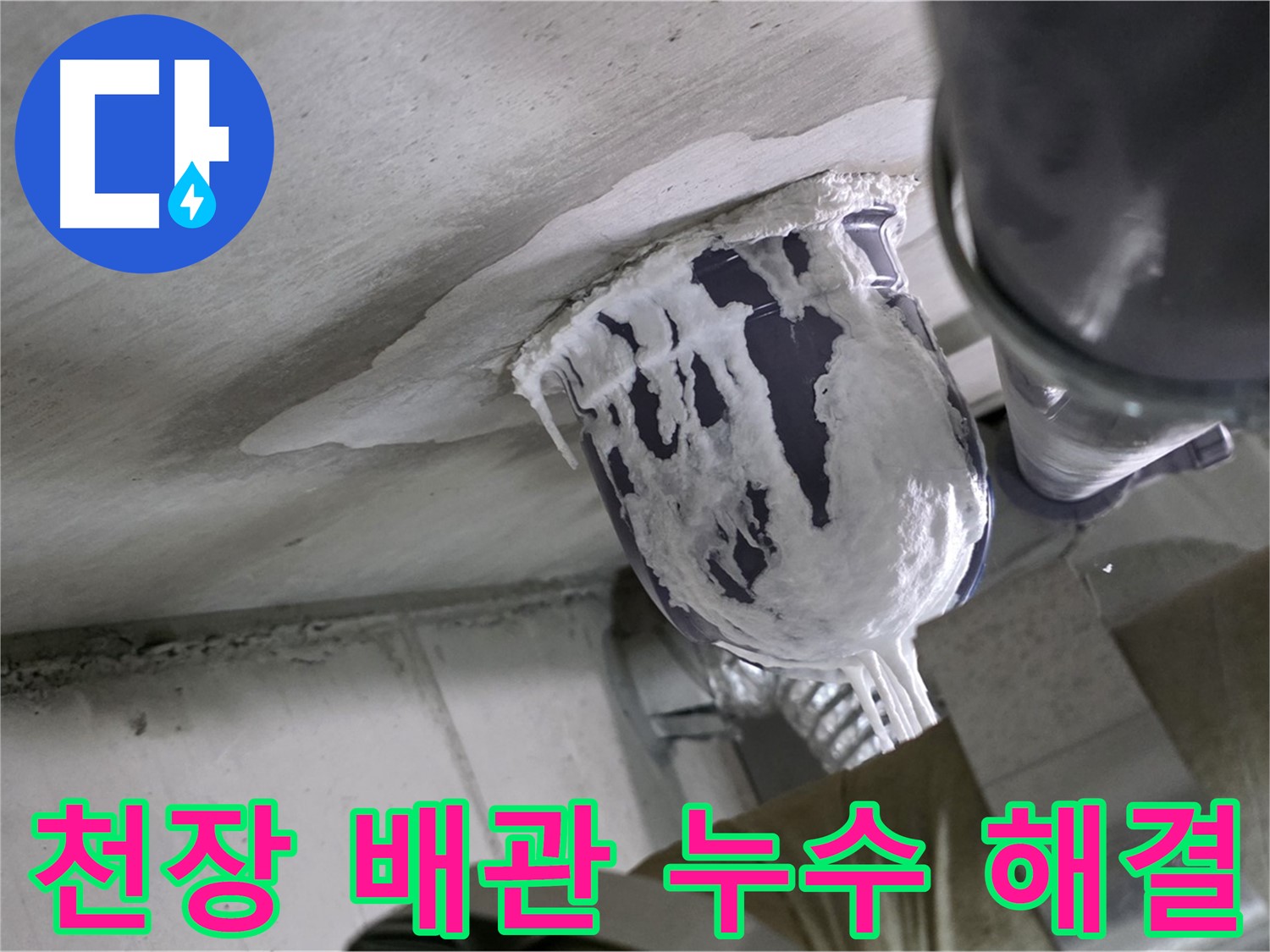분당 운중동 누수 - 천장 배관 누수, 저희가 확실하게 해결 완료