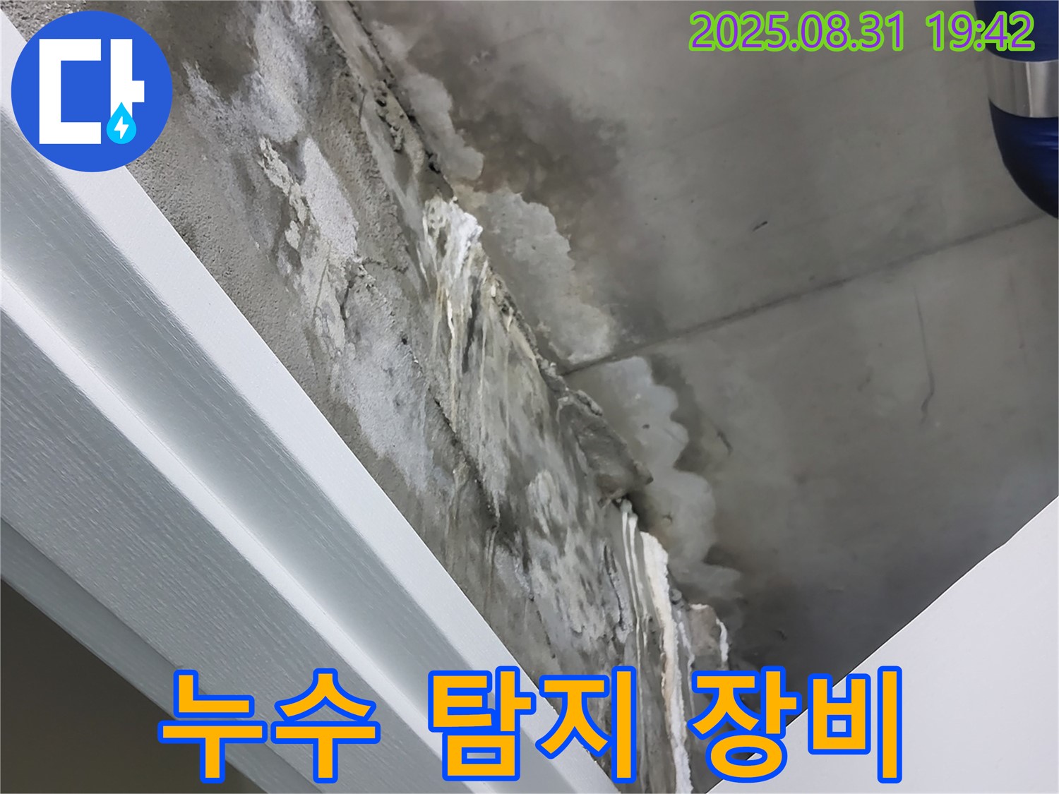 분당 운중동 산운마을 누수 탐지에 사용된 전문 장비 - 정확한 누수 지점 탐색