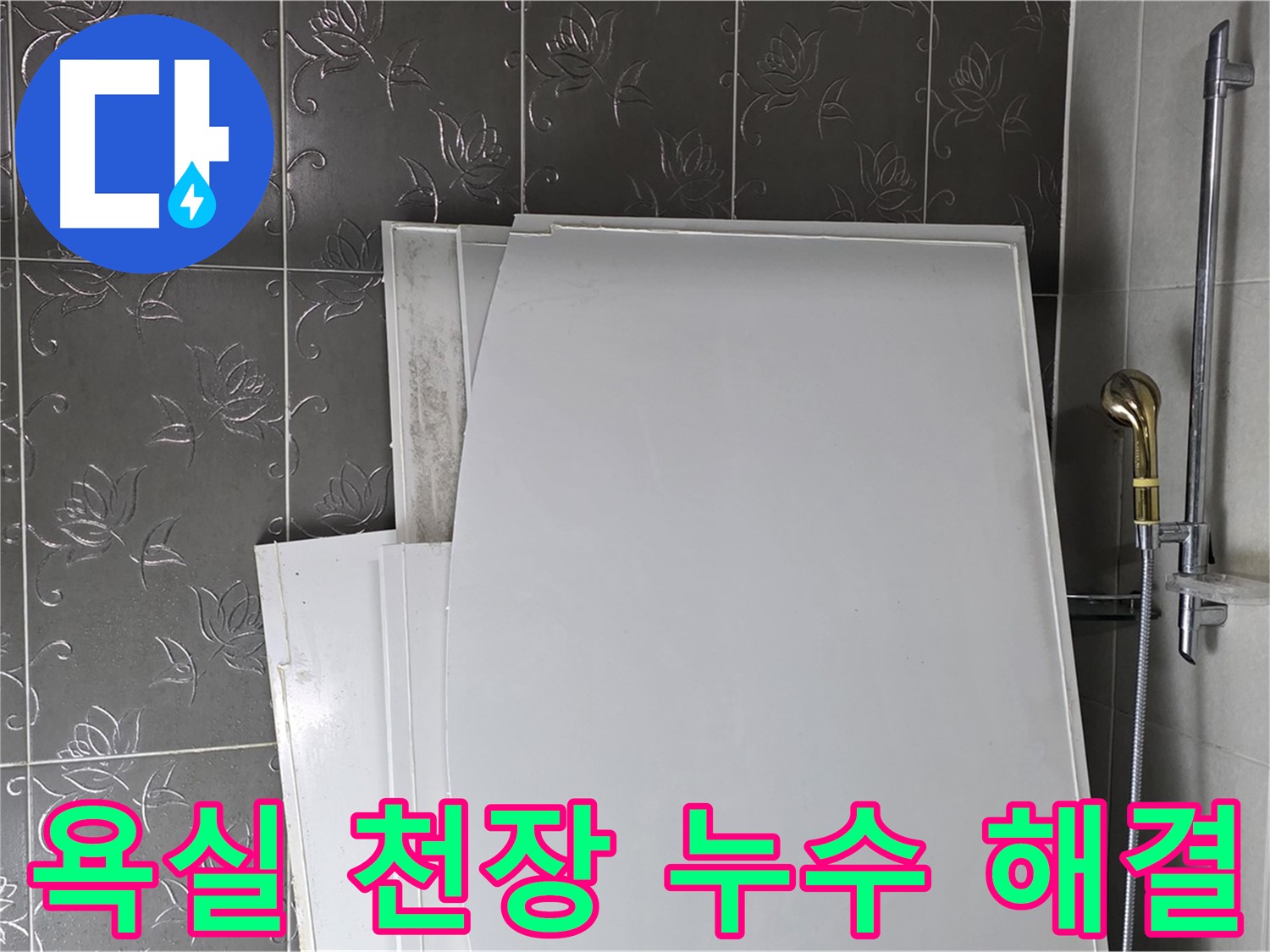 분당 운중동 욕실 천장 누수 해결 - 전문 누수탐지 기술로 정확한 원인 진단 및 완벽한 공사