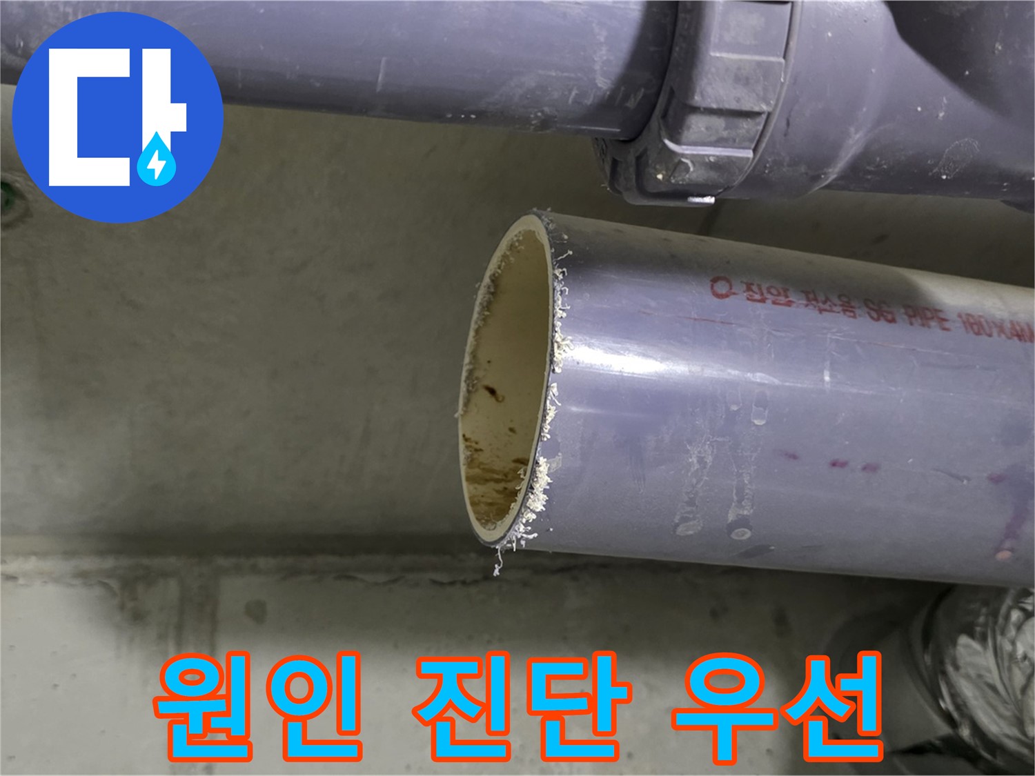 운중동 산운마을 아파트 누수 현장 - 첨단 장비를 사용하여 누수 지점을 정확하게 진단하는 모습 - 정확한 원인 진단이 최우선입니다!