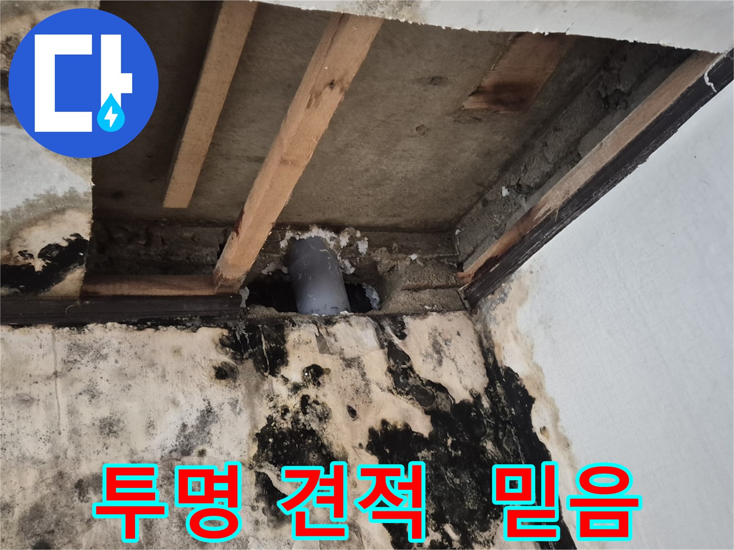 투명한 누수 견적 - 고객 신뢰를 최우선으로