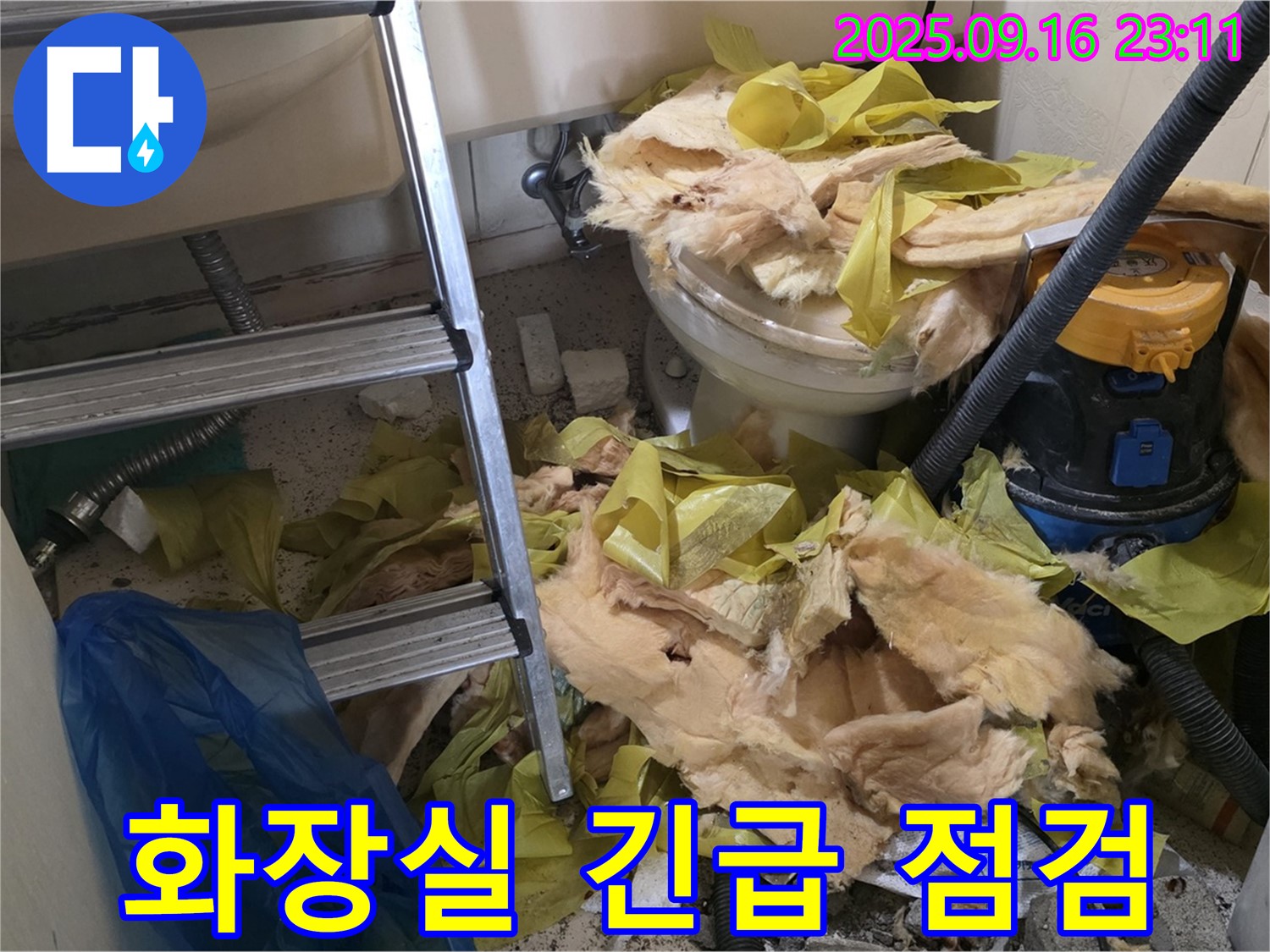 서울 은평구 신사동 새절역 현대아파트 화장실 누수 - 꼼꼼한 점검 시작