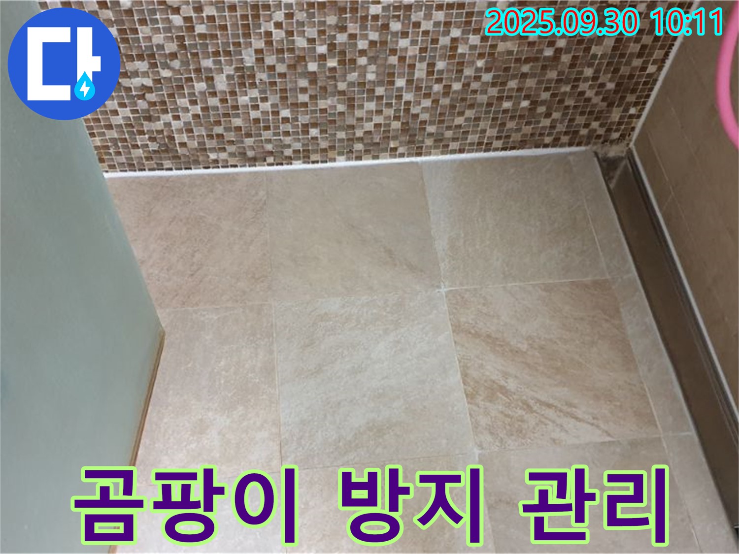 양주시 광적면 석우리 - 욕실 타일 틈새 곰팡이 방지 시공으로 깨끗하게 관리하세요! - 쾌적한 욕실 환경을 만들어 드립니다.