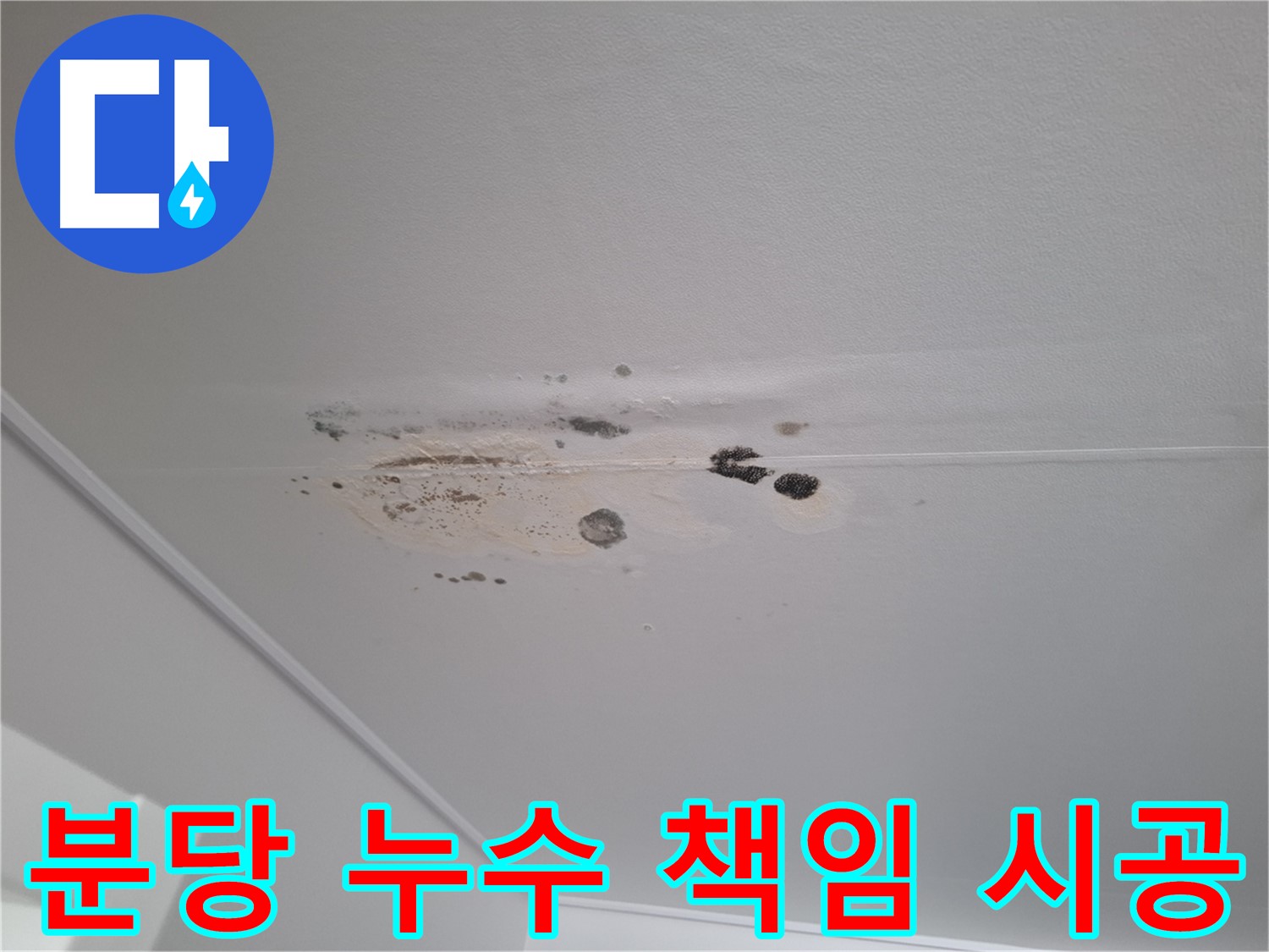 누수 문제 - 확실하게 책임 시공으로 완벽하게 해결
