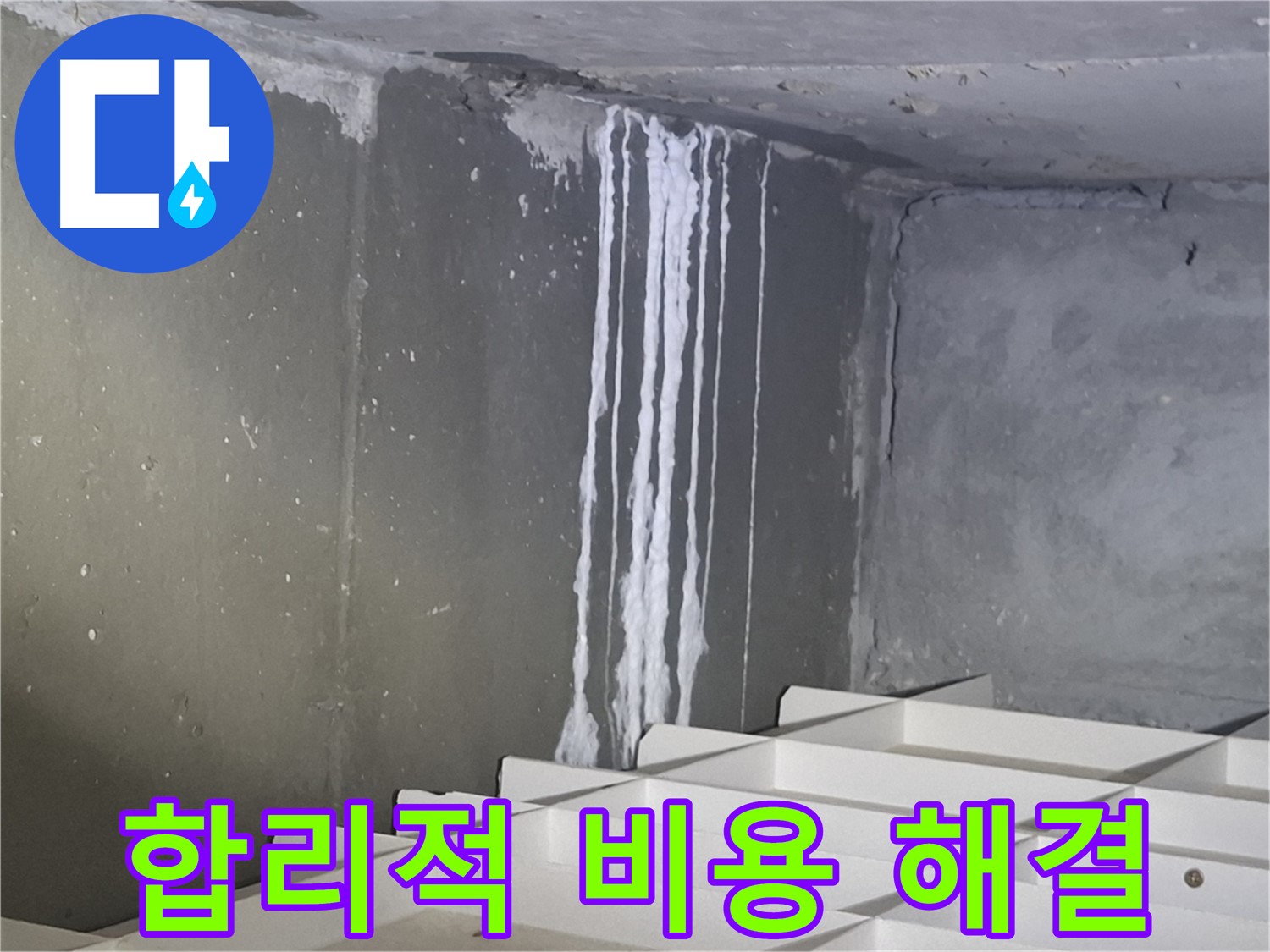봇들마을2단지 아파트 누수 - 합리적인 비용으로 누수 문제를 해결
