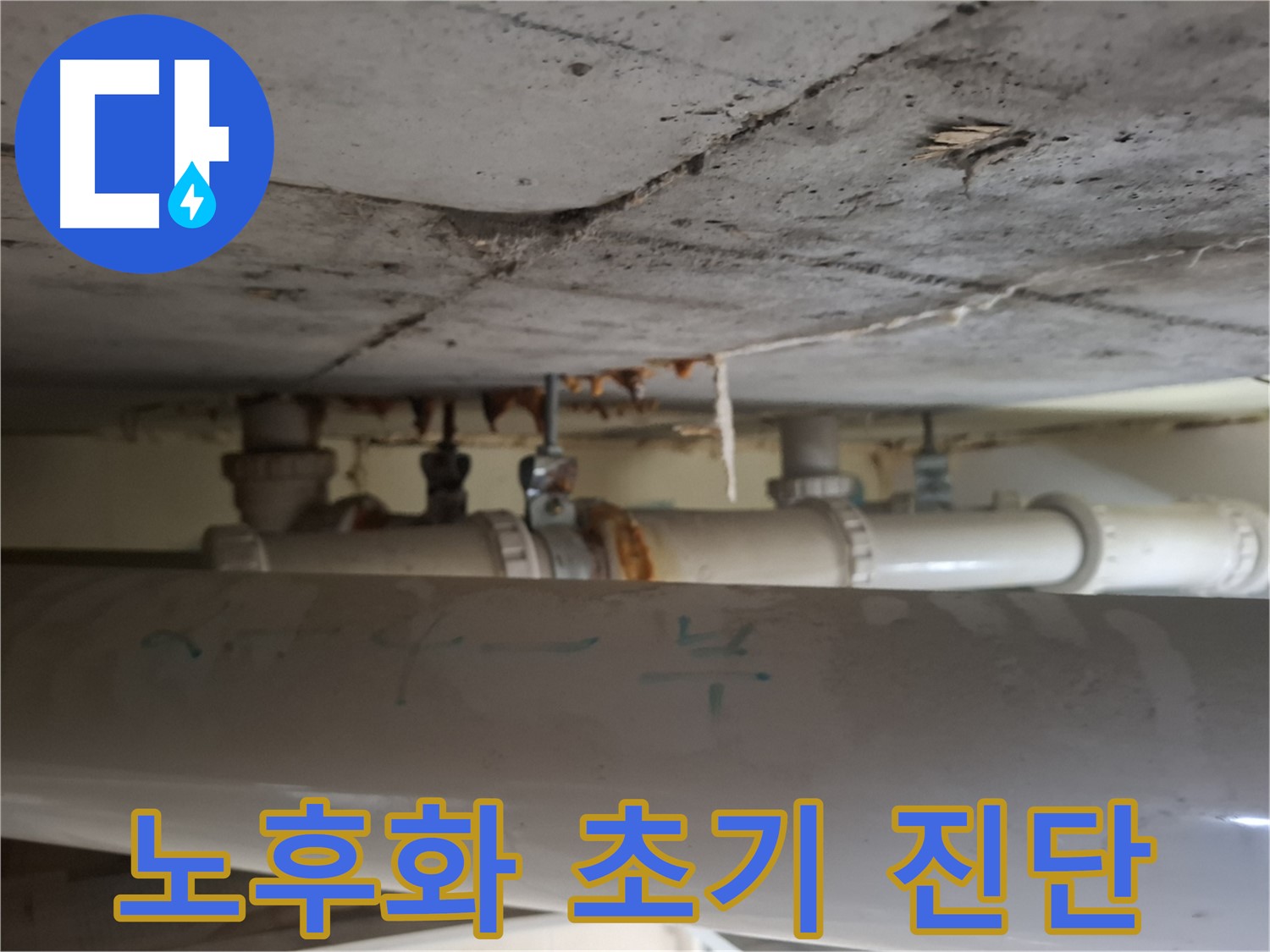 분당 봇들마을 2단지 아파트 - 천장 배관 노후화 초기 진단 및 누수 가능성