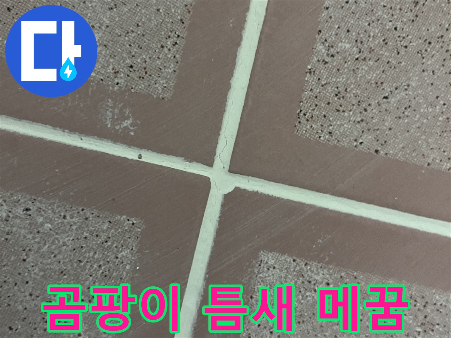금천구 독산동 형제맨션빌 - 곰팡이를 깨끗하게 제거하고 틈새를 꼼꼼하게 메워 누수를 완벽하게 차단했습니다.