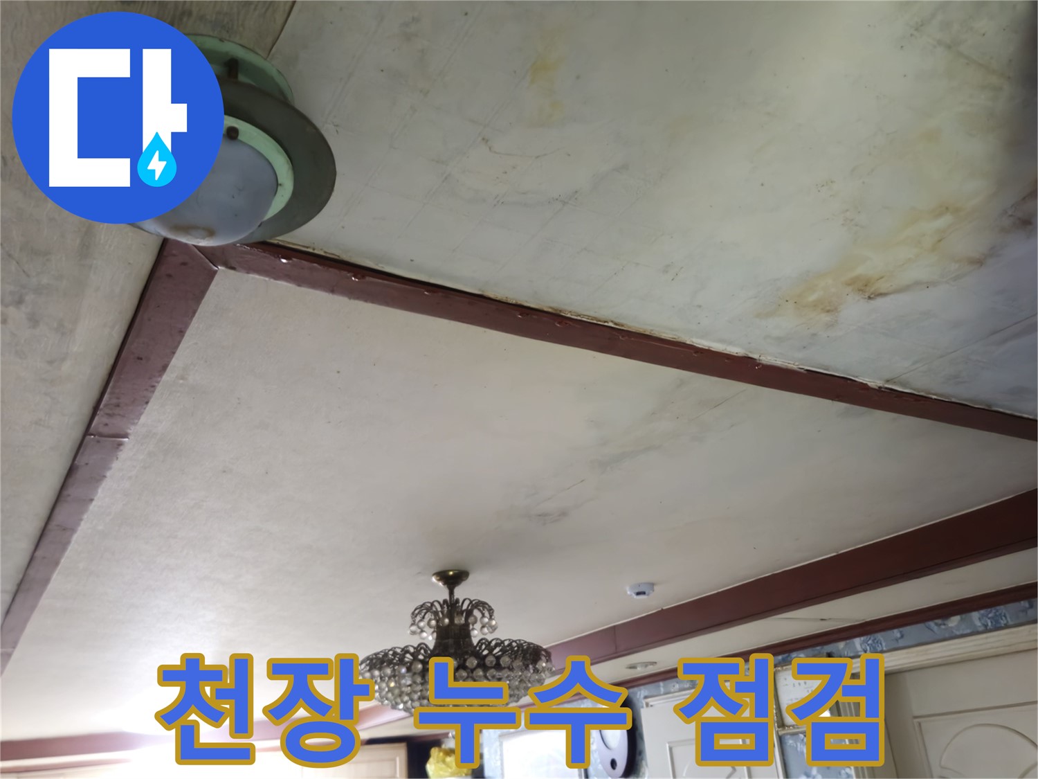 건물 천장 누수 점검 - 최적의 공법 적용으로 완벽한 해결 약속