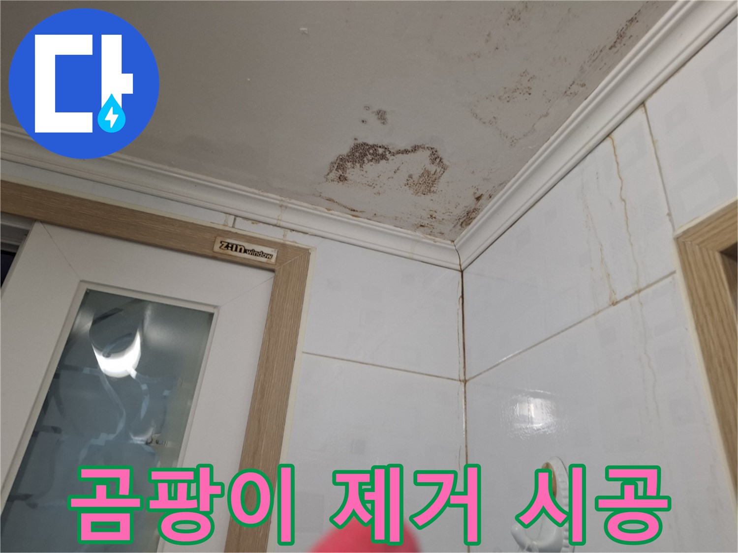 욕실 곰팡이 제거 - 깨끗한 공간 조성 - 건강한 환경