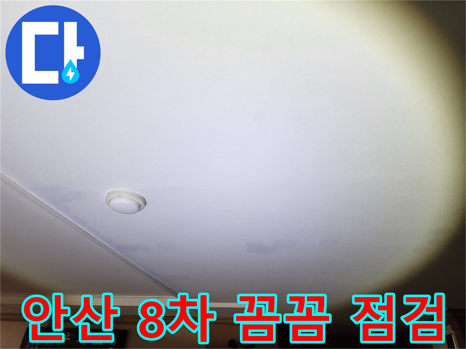 벽지 젖음과 곰팡이 냄새가 나는 천장 - 꼼꼼한 점검을 통한 누수 원인 근본적 해결 필요