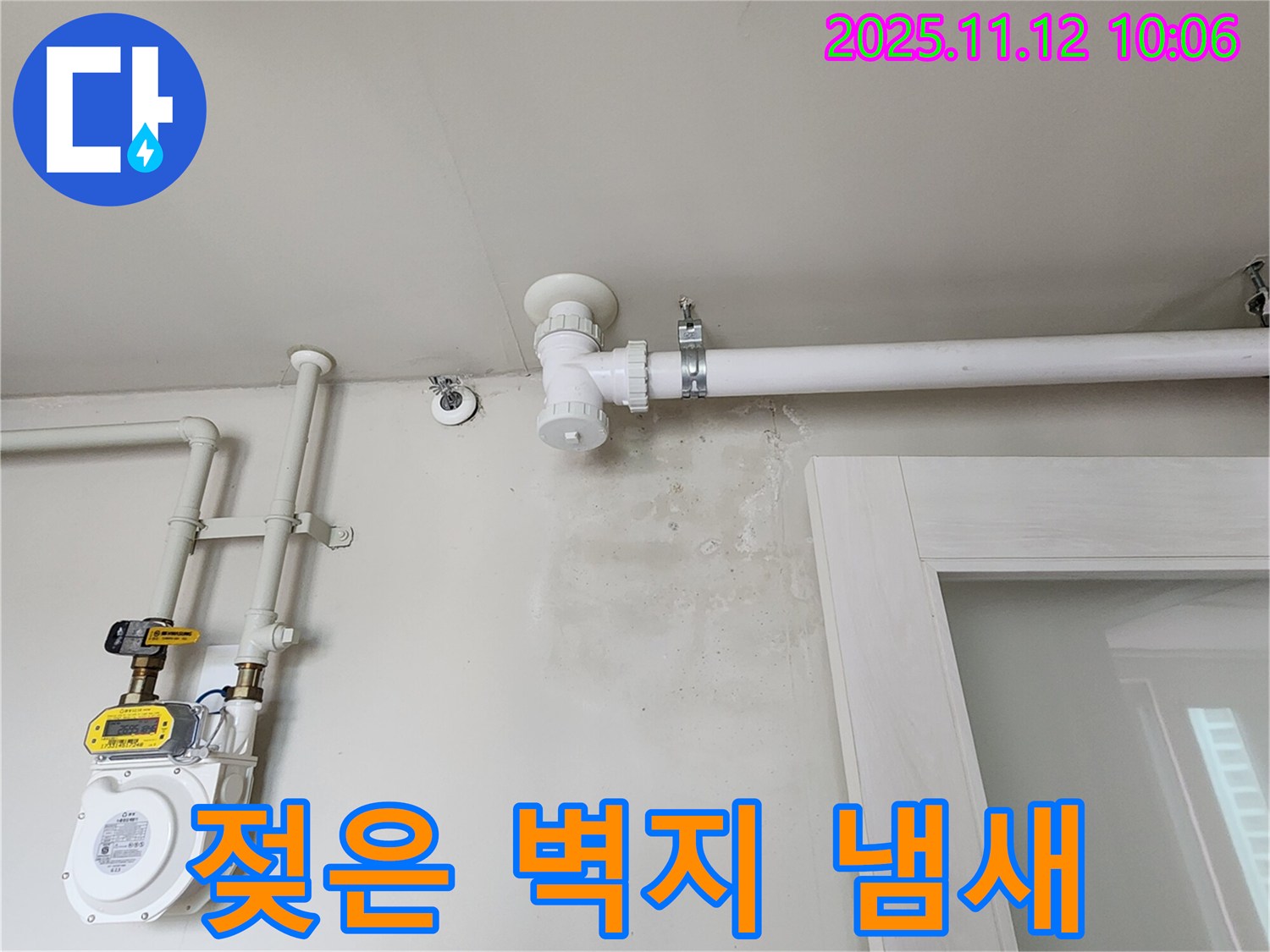 젖은 벽지 냄새 - 곰팡이 포자가 확산되고 있어요! 건강에 적신호, 긴급 점검!