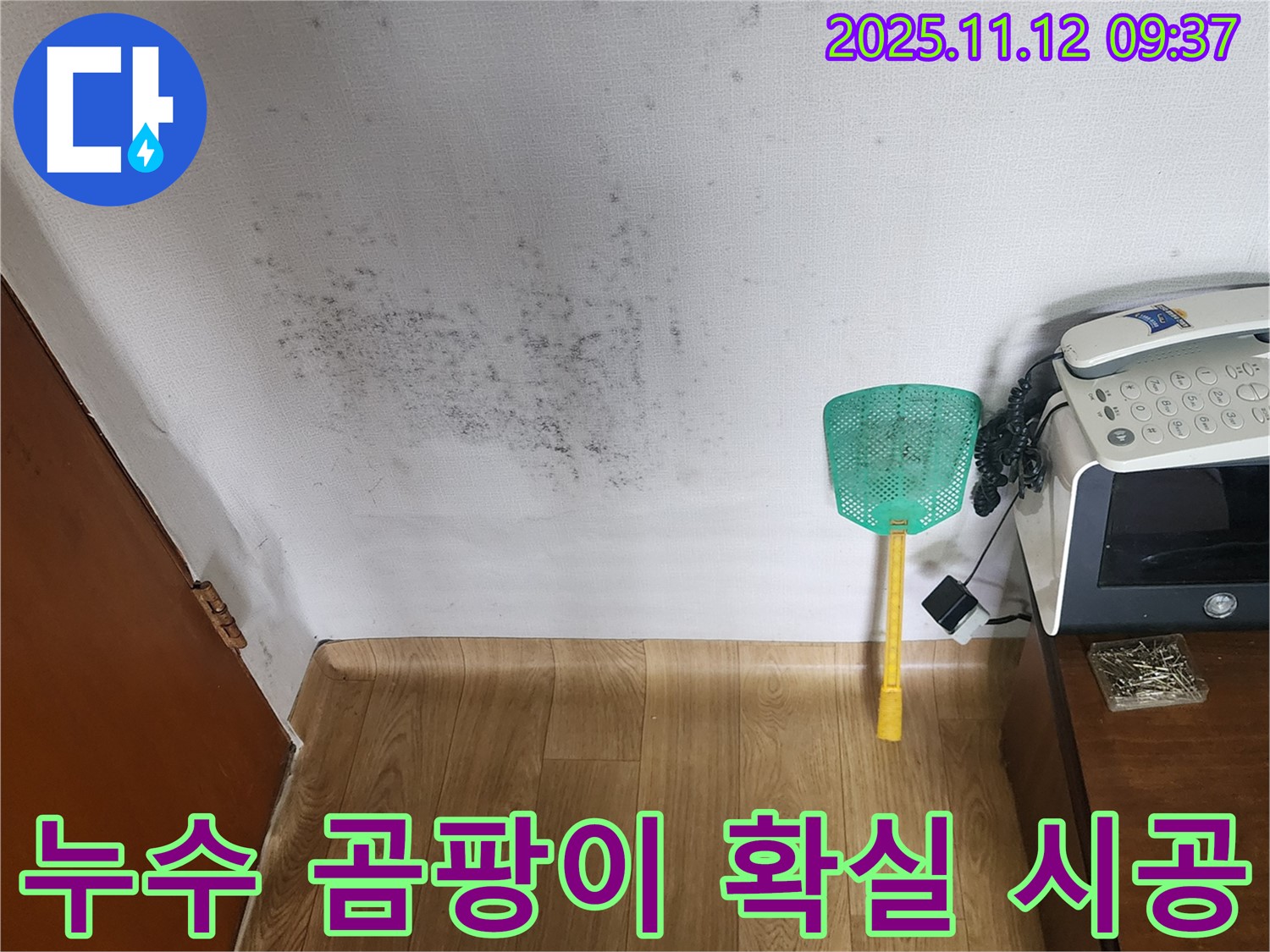 주택 벽 곰팡이 - 누수탐지로 곰팡이 문제를 해결하고 쾌적한 환경으로! 꼼꼼한 점검!