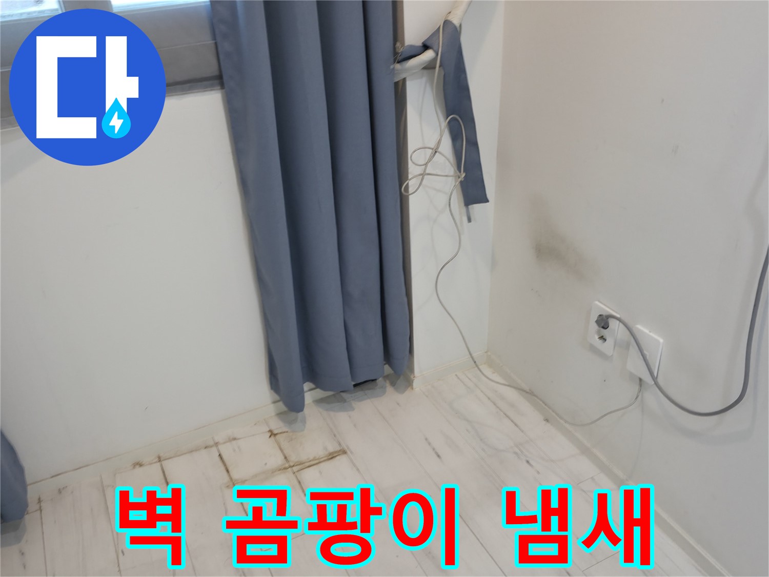 신림동 누수 - 벽 곰팡이 냄새 문제 - 긴급 복구 작업으로 해결