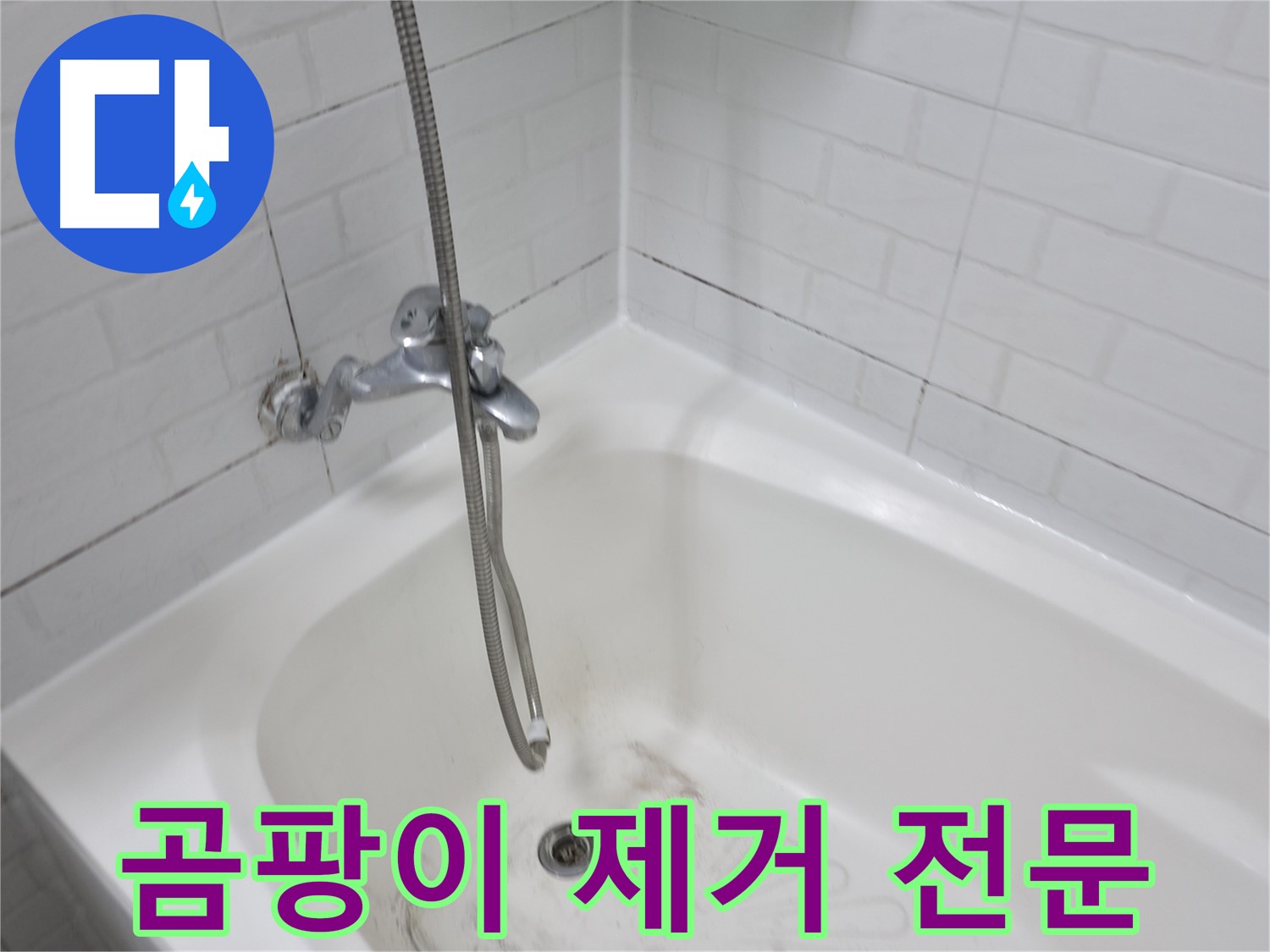욕실 곰팡이 제거 전문 - 깨끗한 욕실 환경