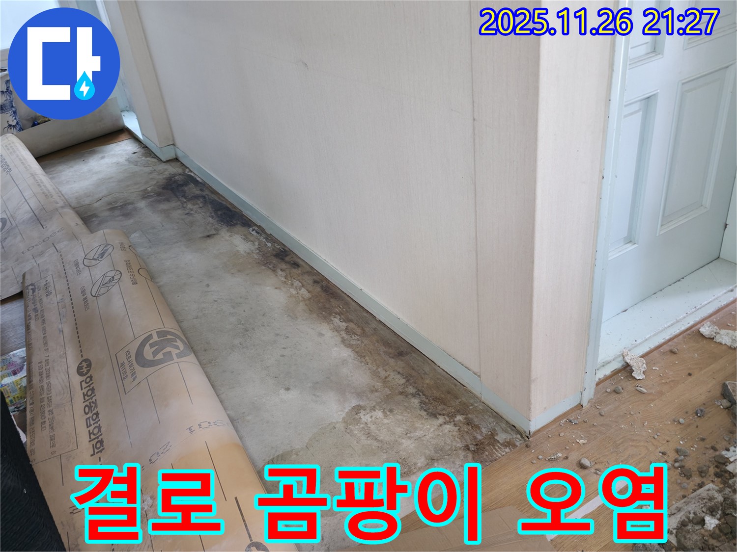 방배동 누수 - 결로 현상은 곰팡이 번식을 촉진하고 실내 공기를 오염시킵니다.