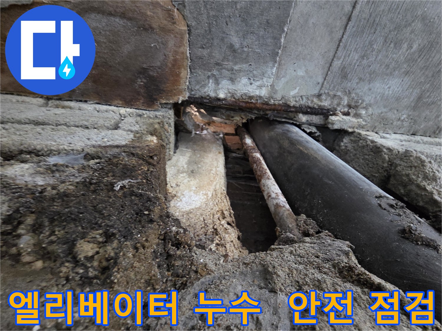 서초구 서초동 누수 - 낡은 배관의 처참한 모습, 누수의 원인을 확인하세요