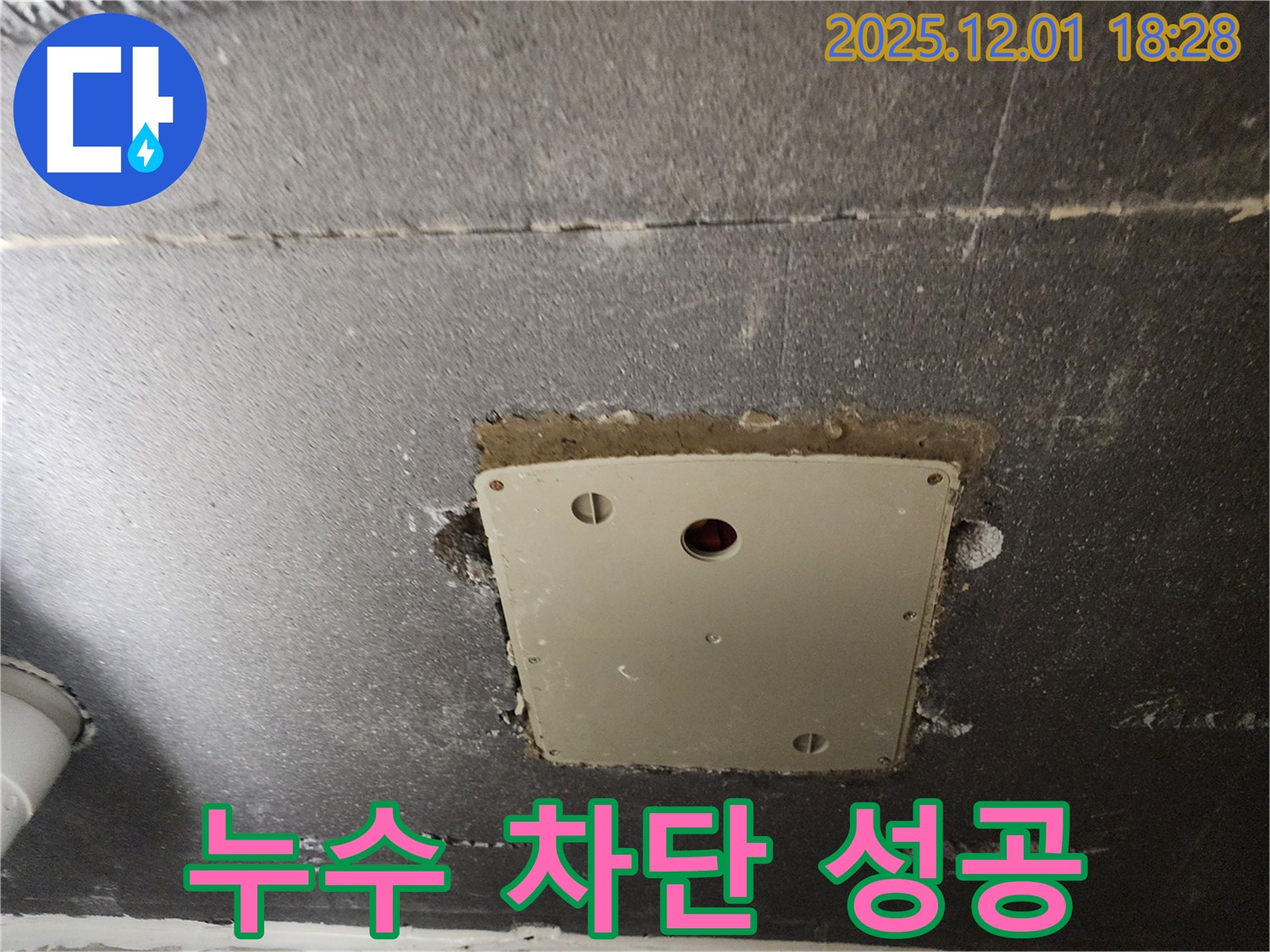 포천 이동면 연곡리 누수 - 천장 점검구 주변 누수를 완벽하게 차단하고 쾌적한 환경을 되찾았습니다.