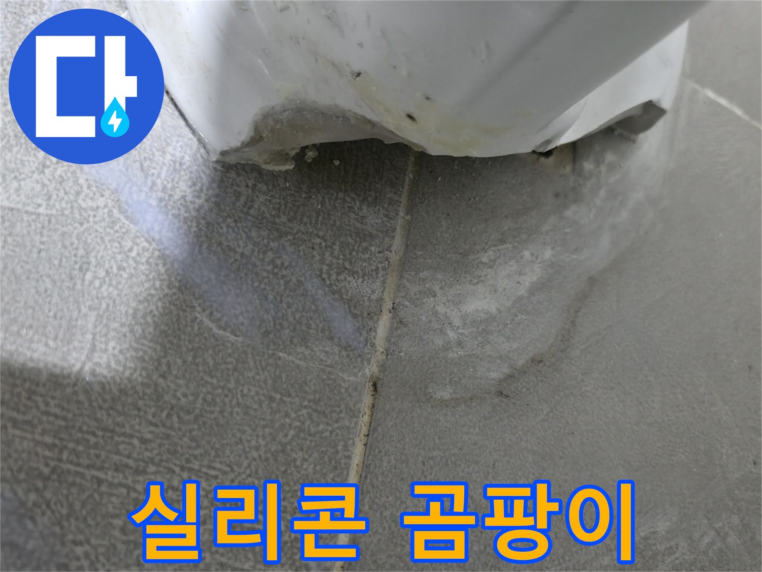 마포구 중동 건영아파트 - 욕조 실리콘 주변 곰팡이 - 냄새 동반 시 누수 의심