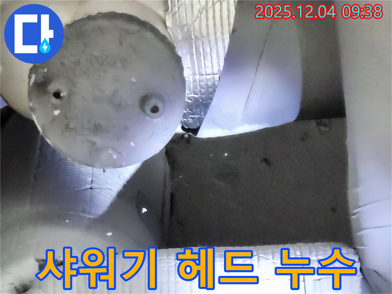 포천시 일동면 유동리 누수 - 샤워기 헤드 연결부, 간단한 조임으로 누수 해결