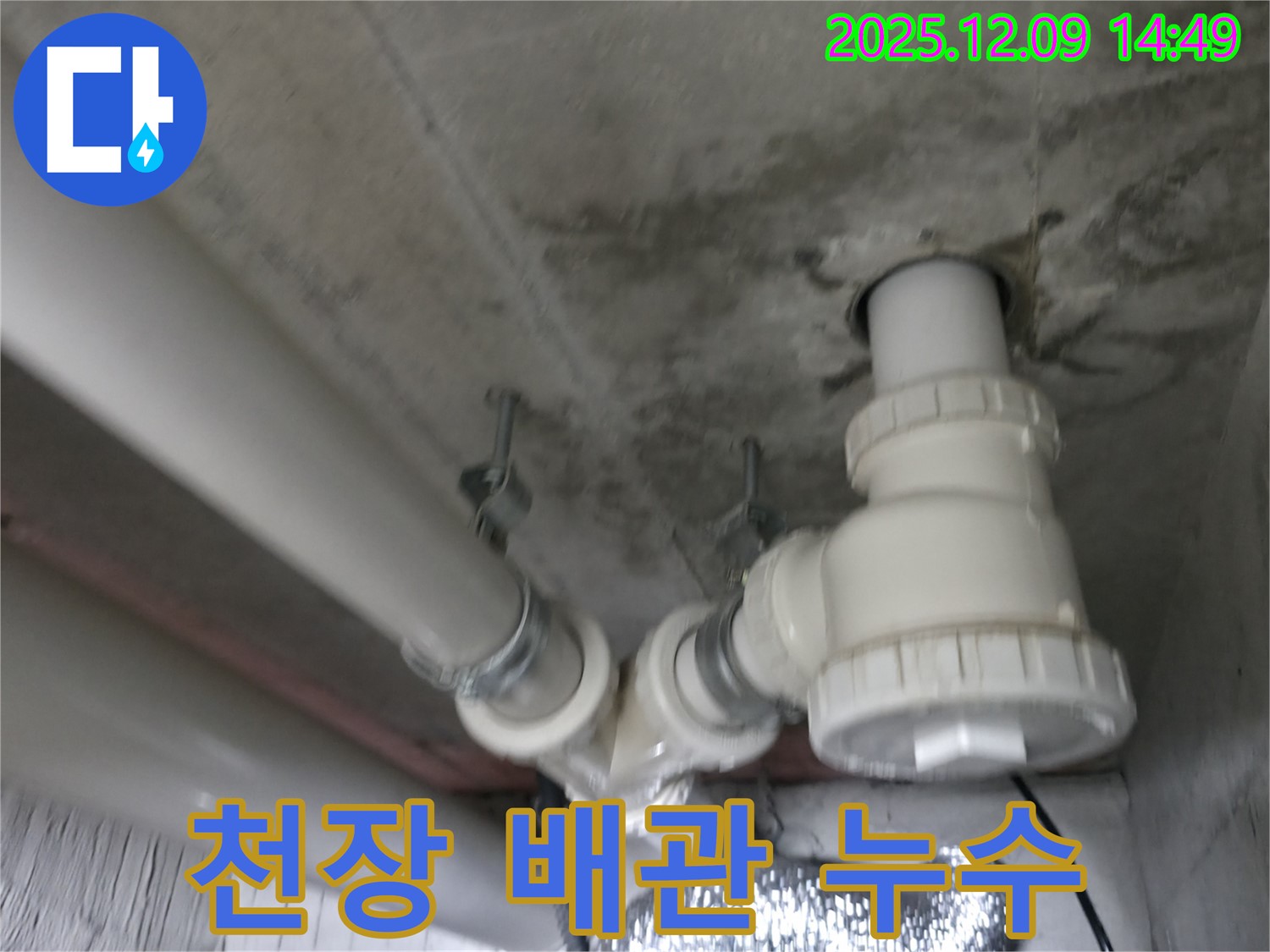 향남 에일린의 뜰 아파트 천장 배관 누수 - 꼼꼼한 점검과 완벽 시공으로 누수 걱정 없이!