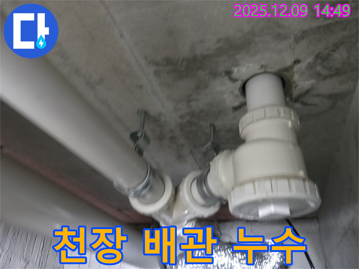 향남 에일린의 뜰 아파트 천장 배관 누수 - 꼼꼼한 점검과 완벽 시공으로 누수 걱정 없이!