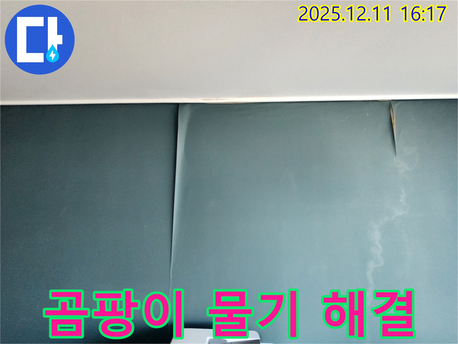 포천 남궁리 누수 - 벽지 곰팡이와 물기 문제, 완벽하게 해결하고 건강하고 쾌적한 공간 조성