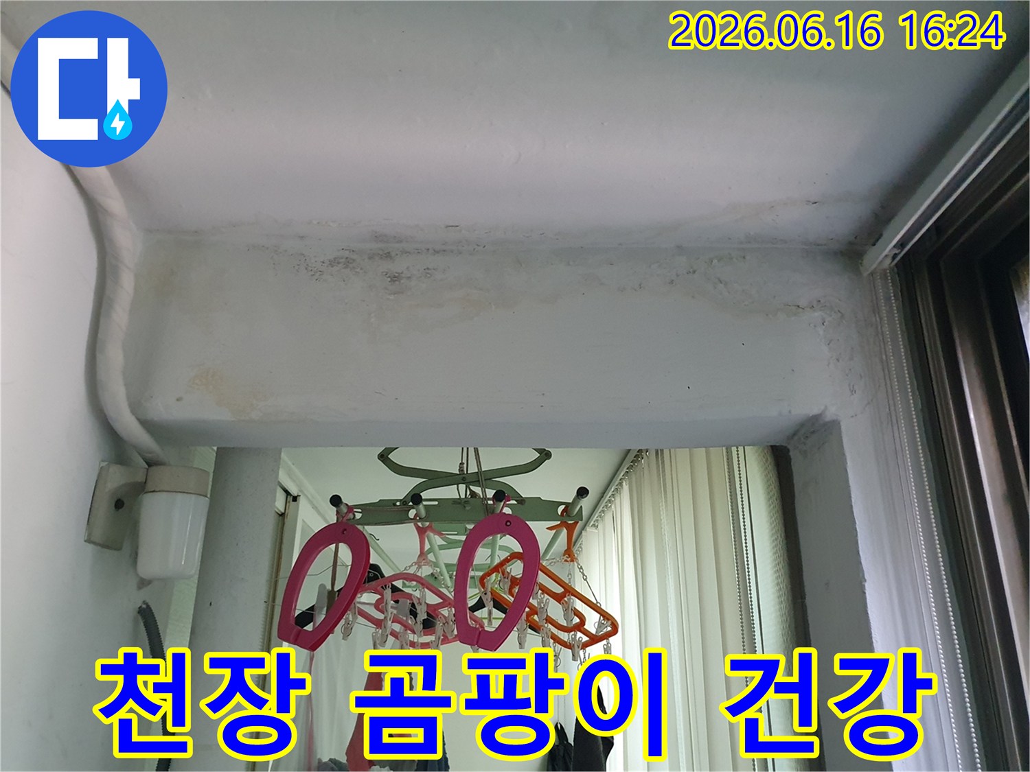 수택동-아파트-천장에서-발견된-누수로-인한-곰팡이-제거-및-건강한-주거-환경-조성-현장