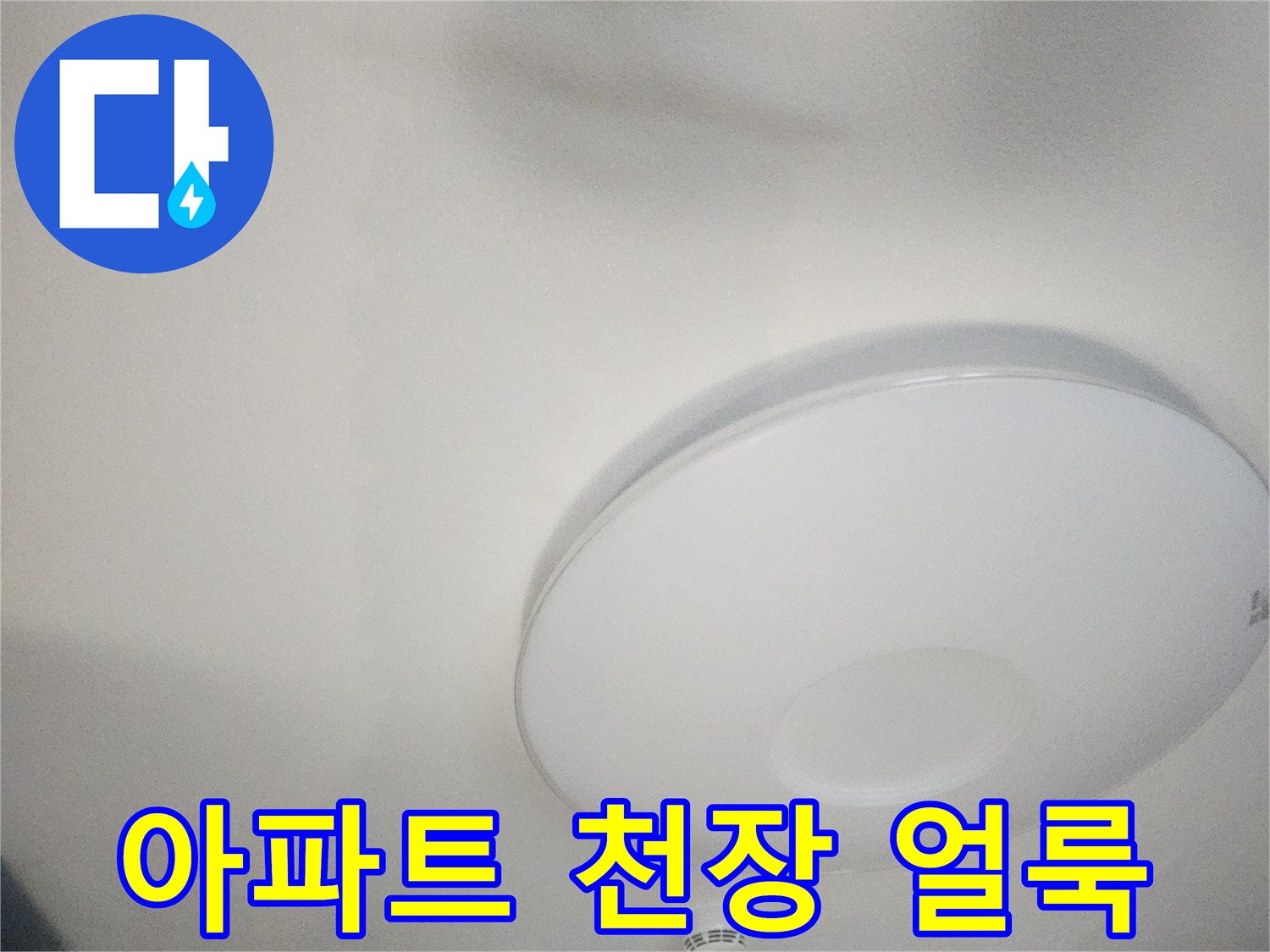 고양시-아파트-거실-천장-물자국-현황