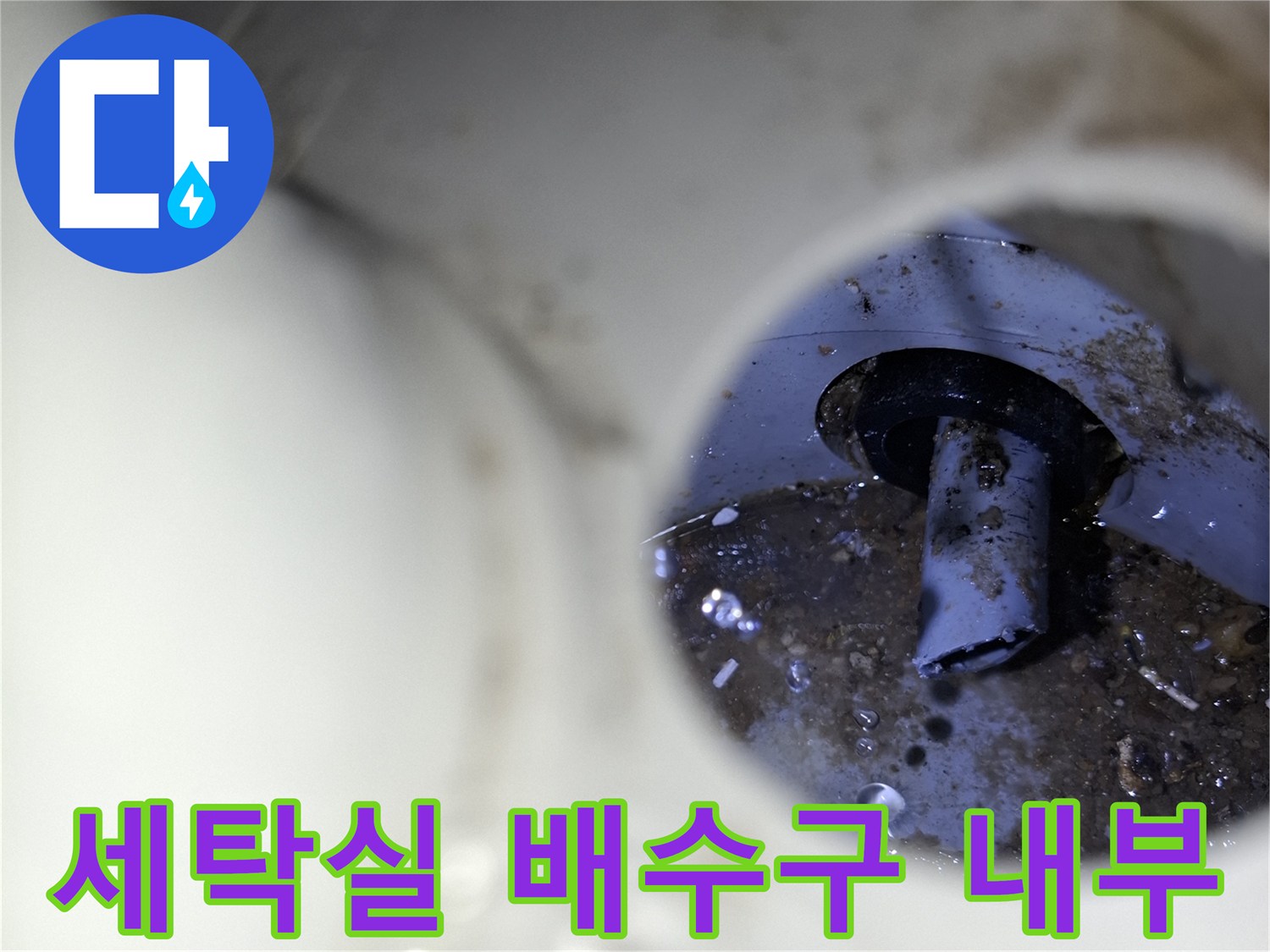 서대문구-아파트-세탁실-배수구-연결부-상태-확인